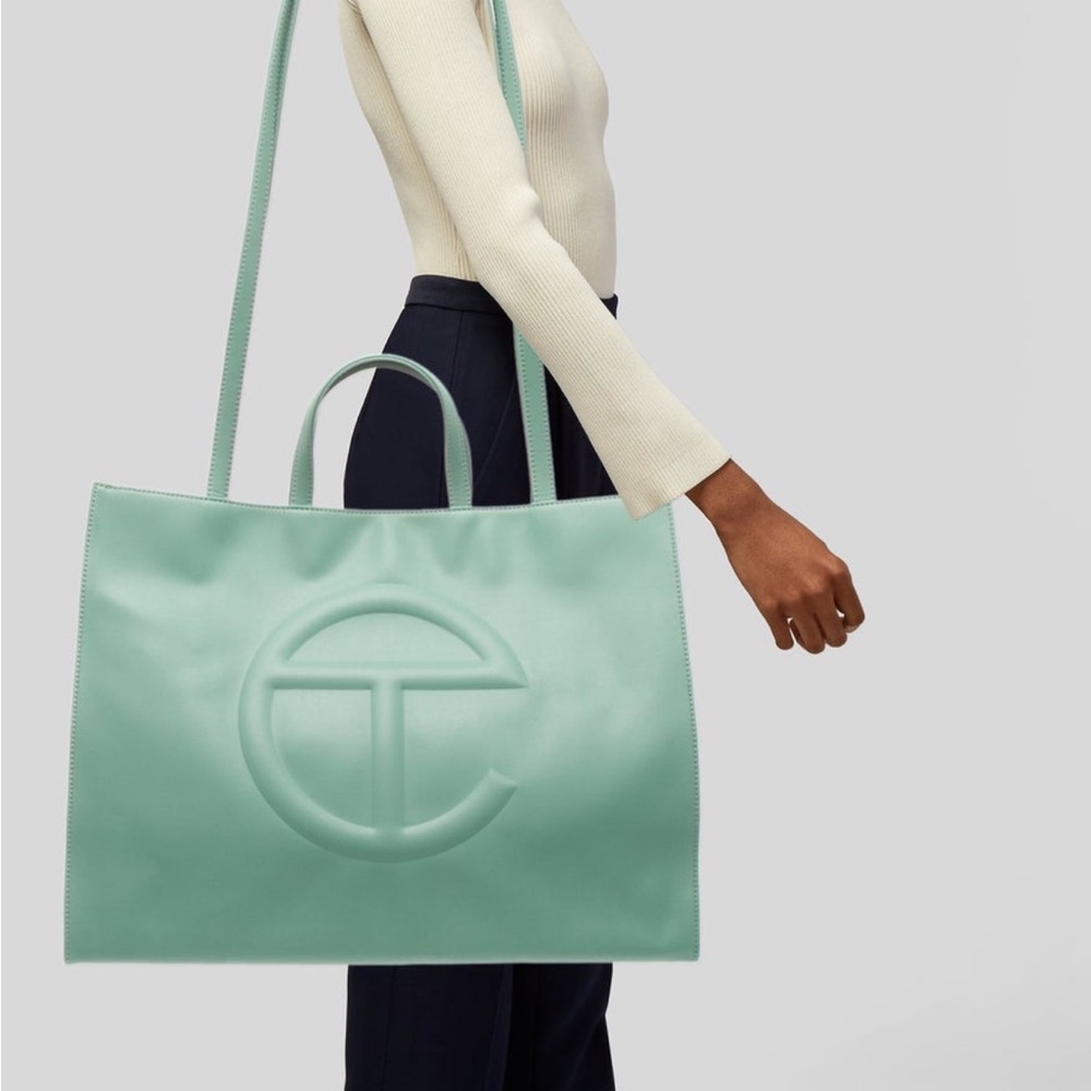 Telfar Mint Green Tote Bag - Picture 2 of 6